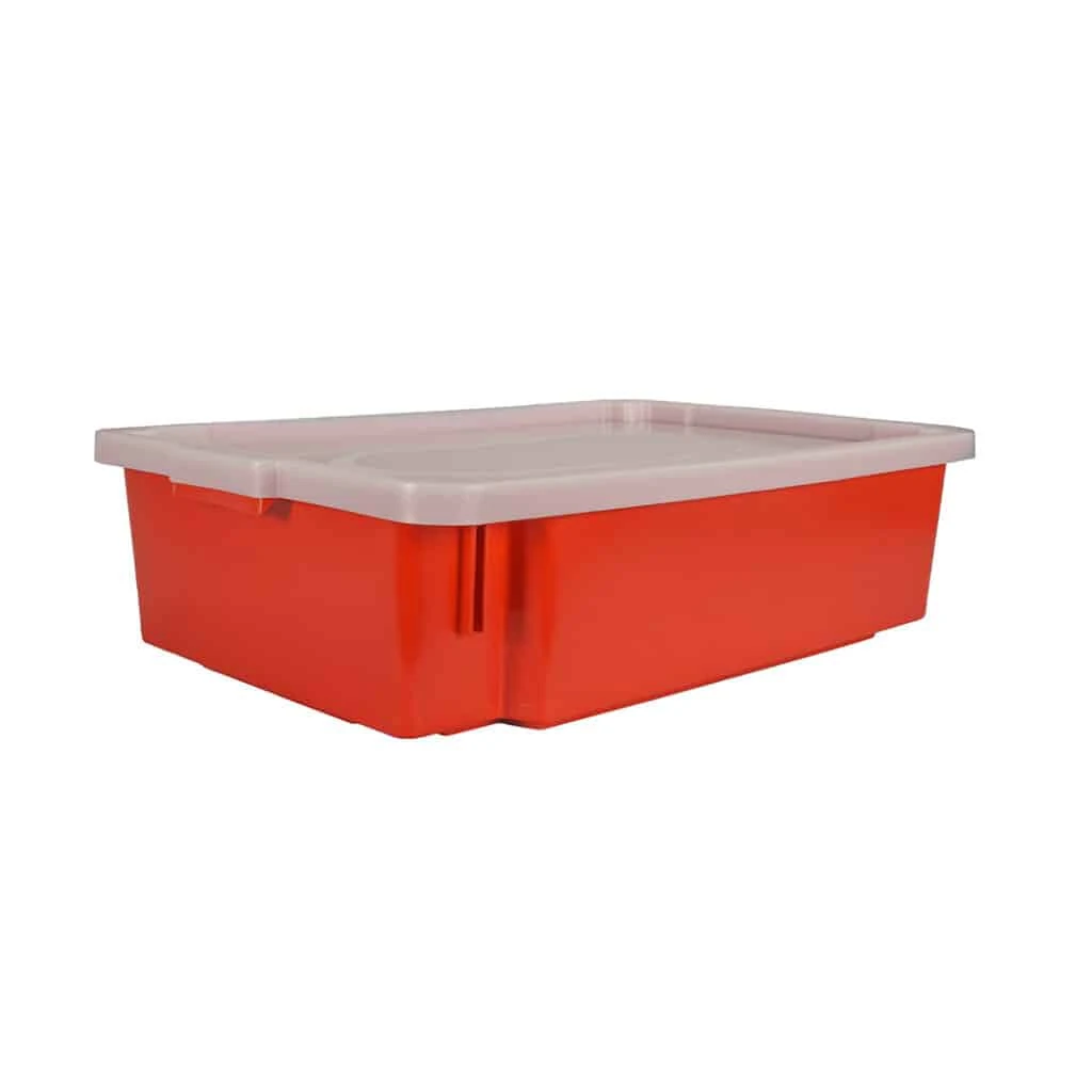 Caixa dekacron s850 35 L vermelha - Caixas plásticas - Rio de Janeiro // Copos de Vidros RJ