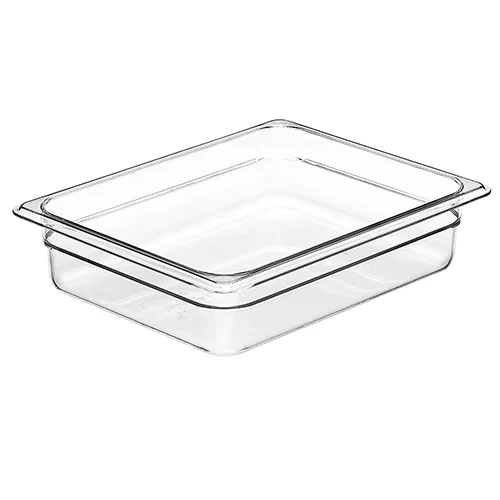 Cuba policarbonato GN 1-2 6,5cm 3,8 L - Cubas inox e policarbonato - Rio de Janeiro // Copos de Vidros RJ