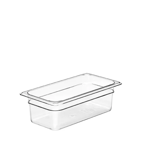 Cuba policarbonato GN 1-3 10cm 3,6 L - Cubas inox e policarbonato - Rio de Janeiro // Copos de Vidros RJ