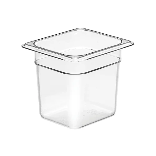 Cuba policarbonato GN 1-6 15cm 2,2 L - Cubas inox e policarbonato - Rio de Janeiro // Copos de Vidros RJ