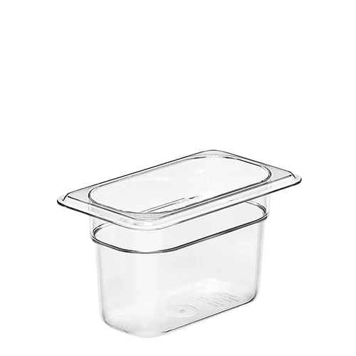 Cuba policarbonato GN 1-9 10cm - Cubas inox e policarbonato - Rio de Janeiro // Copos de Vidros RJ