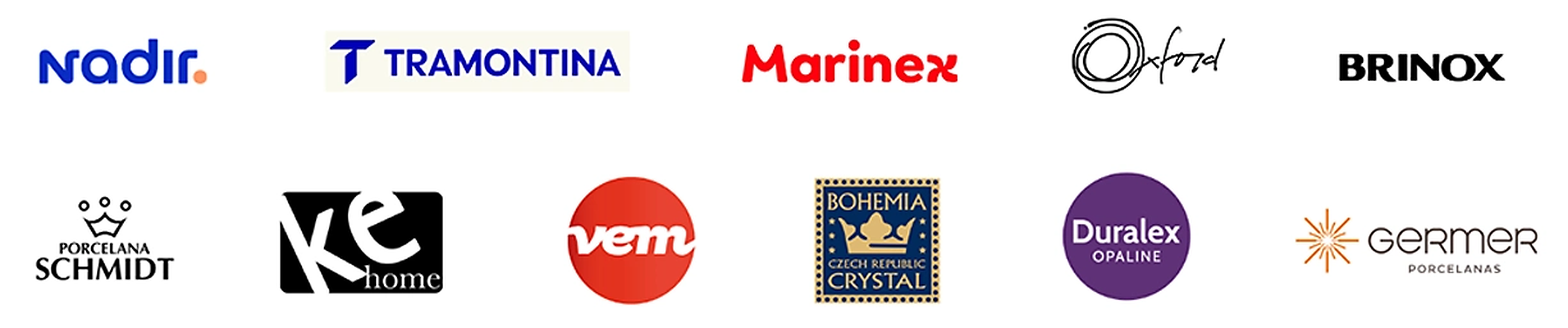 Marcas fornecedoras de utensílios profissionais - Copos de Vidro - Rio de Janeiro // Utensílios RJ