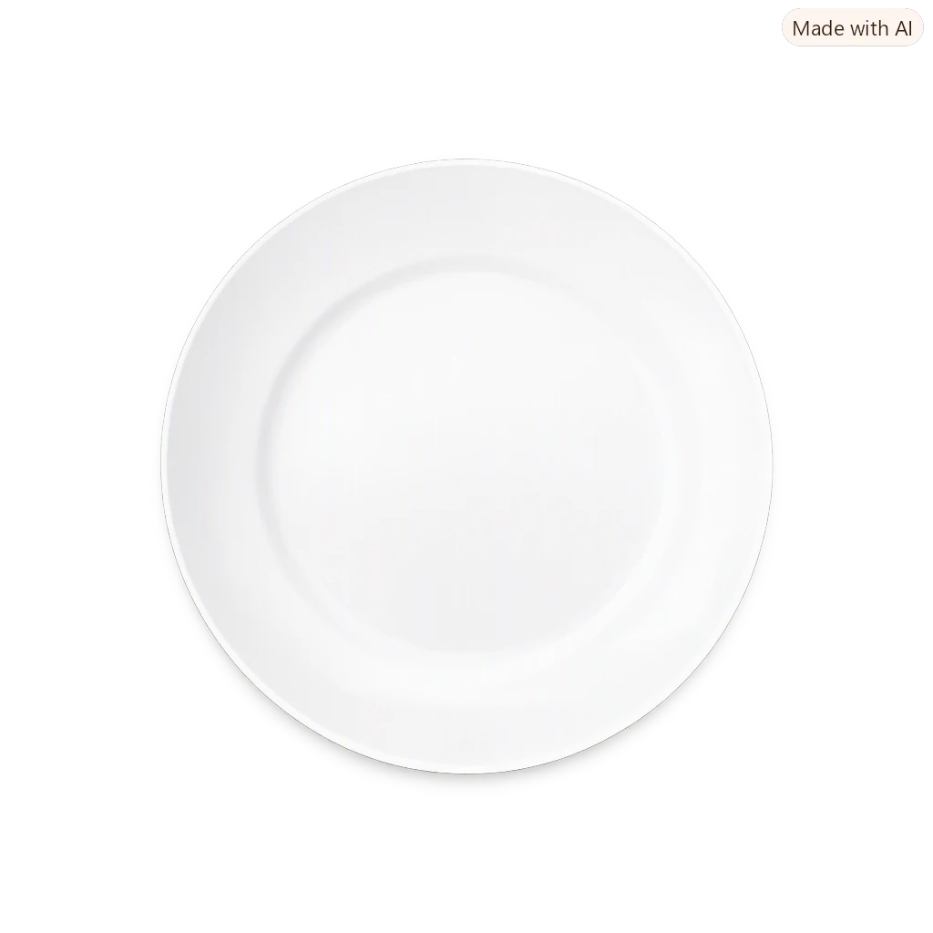 Prato menu sobremesa 19cm - Pratos de porcelana - Rio de Janeiro // Copos de Vidros RJ
